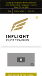 Mobile Screenshot of inflightpilottraining.com